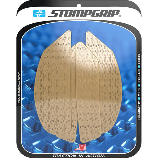 Stompgrip 55-14-0203C Icon Profile Traction Tank Grip - Street - Clear