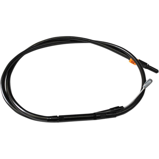 La Choppers LA-8400C08M Midnight Braided Clutch Cable - Stock