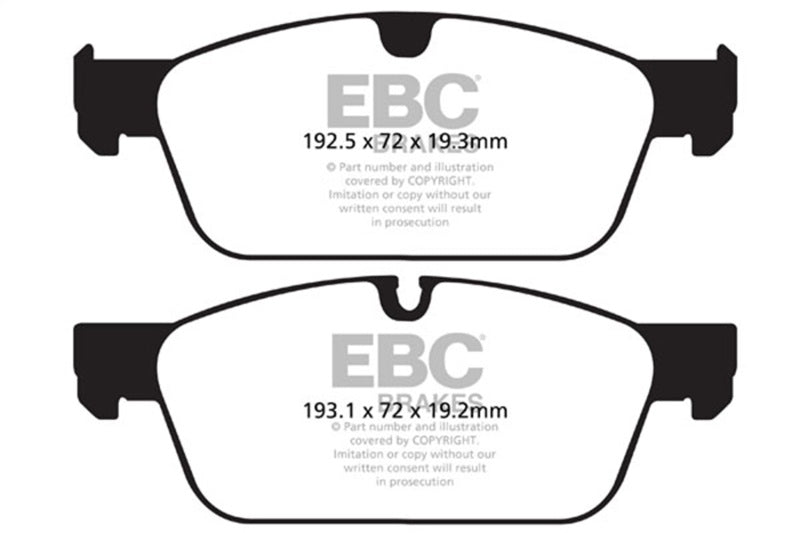 Load image into Gallery viewer, Ebc DP62156 EBC Greenstuff Brake Pad Sets
