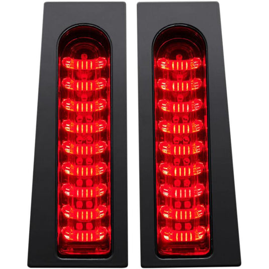 Custom Dynamics PB-FILL-R-B Probeam Fillerz Saddlebag LED Light - Red