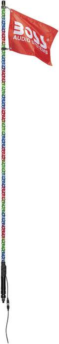 Boss Audio XP6 6 Foot RGB LED Whip Flag -  App Control