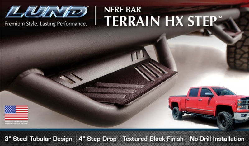 Load image into Gallery viewer, Lund 34641020 LND Nerf Bars - Black
