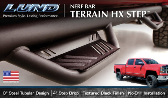 Lund 34641782 LND Terrain HX Step Bars