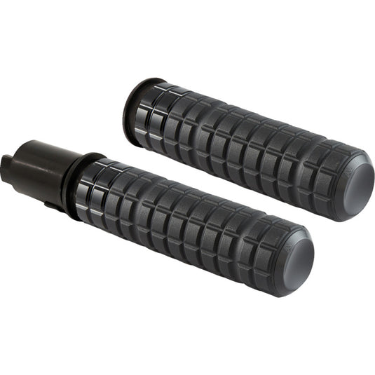 Arlen Ness 500-062 SpeedLiner Grips - Black Anodized