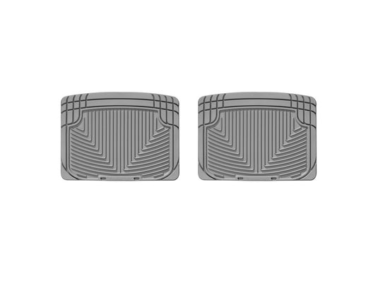 Weathertech W20GR WT Rubber Mats - Rear - Grey