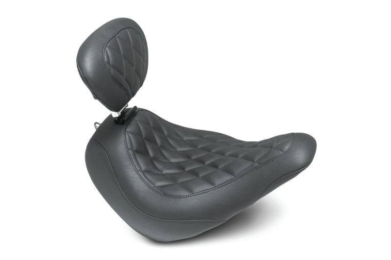 Load image into Gallery viewer, Mustang Motorcycle 83043 MMP Solo with Driver Backrest Diamond
