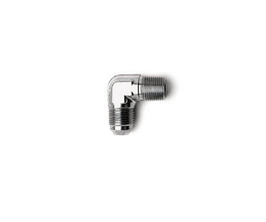 Drag Specialties DS098279 AN-3 Male x 1/8in. NPT Male 90deg. Brake Fitting