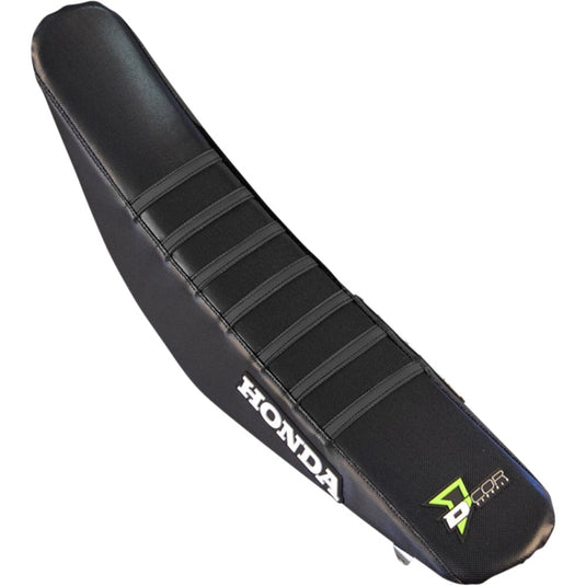 Dcor 30-10-503 Seat Cover - Black Sides - Black Top with Black Ribs