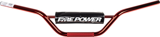 Fire Power 063200941 Carbon Steel Anodized Handlebar - Red