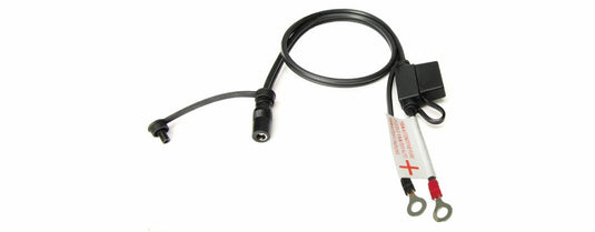 Tecmate O-21 Waterproof Battery Lead - 20in. L  - 1/4in/M6 - 16AWG/1.31mm2
