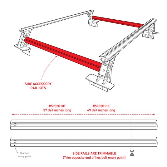 Go Rhino 5935010T GOR XRS Racks