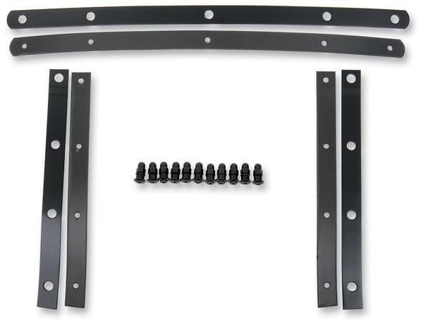Memphis Shades MEM0915 Memphis Fats Windshield Straps - 11 Bolts - Black