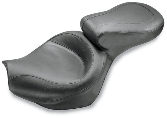 Mustang 76601 Wide Touring One-Piece Seat - Vintage