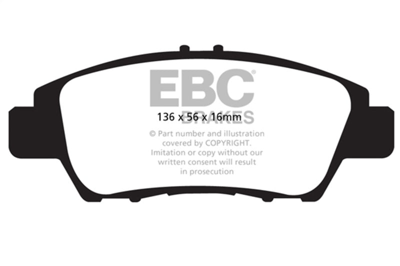 Load image into Gallery viewer, Ebc DP22041 EBC Greenstuff Brake Pad Sets
