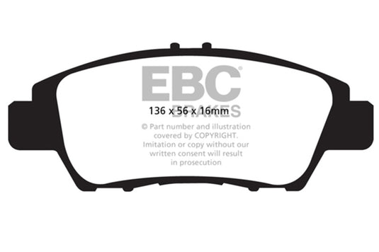 Ebc DP22041 EBC Greenstuff Brake Pad Sets