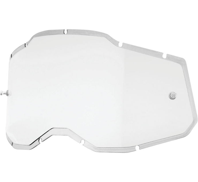 100% Replacement Injected Lenses for Adult Racecraft 2/Accuri 2/Stratus 2 Goggles - Clear