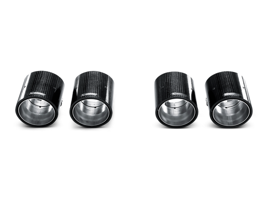 Akrapovic TP-CT/3 AKR Tail Pipe Set - Carbon