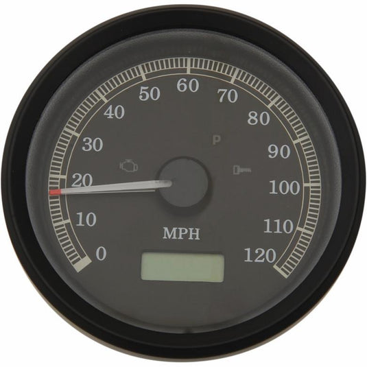 Drag Specialties 2210-0389 Programmable 3-3/8in. Electronic Speedometer - 120mph