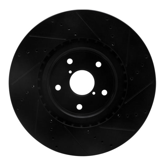 R1 Concepts 633-13016L RNC Brake Rotor - Drill & Slot