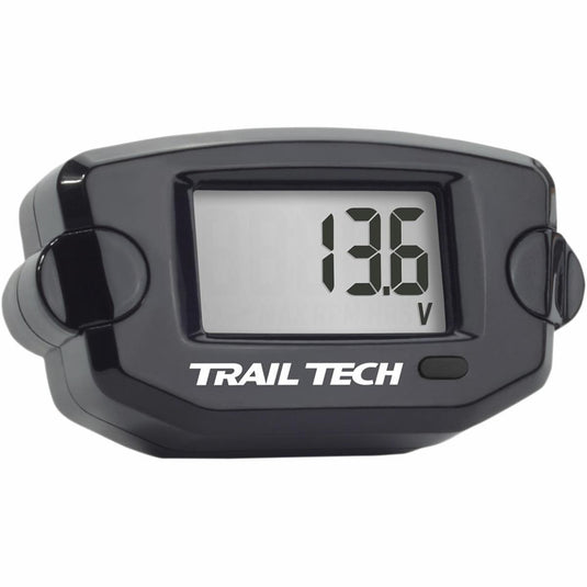 Trail Tech 742-V00-BL Voltage Meter - Black