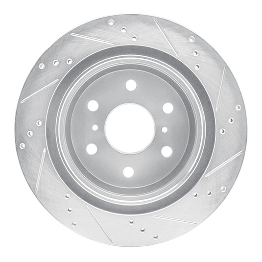 R1 Concepts 631-48053L RNC Brake Rotor - Drill & Slot