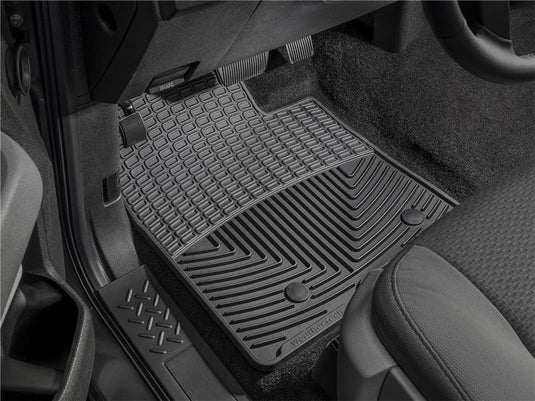 Weathertech W26 WT Rubber Mats - Front - Blk