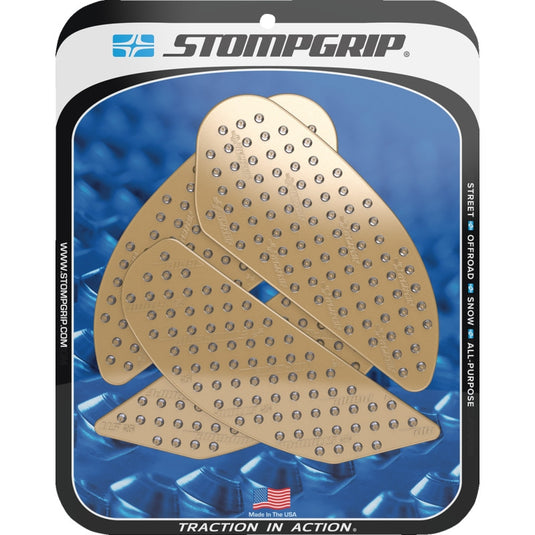 Stompgrip 55-10-0150C Volcano Profile Traction Tank Grip - Street - Clear