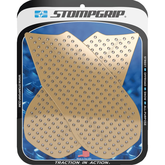 Stompgrip 55-10-0160C Volcano Profile Traction Tank Grip - Street - Clear