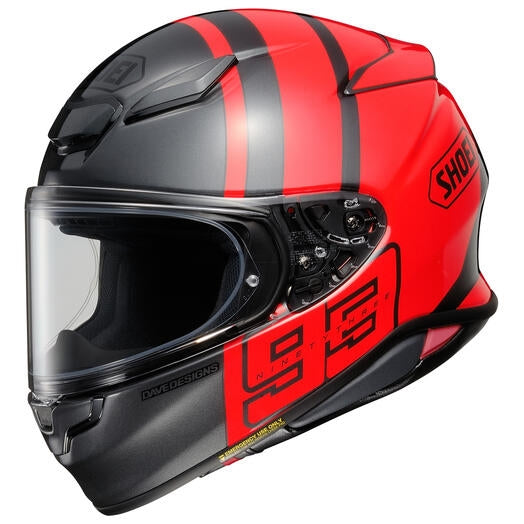 Shoei RF-1400 MM93 Collection Track Helmet Red (TC-1) Red