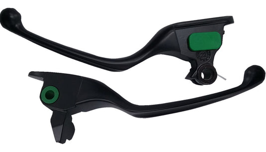 Drag Specialties 0610-2254 Wide Blade Lever Set - Black