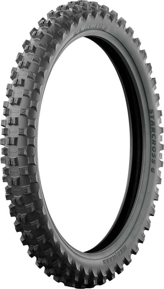 Michelin 05951 Starcross 6 Medium Hard Front Tire - 80/100-21