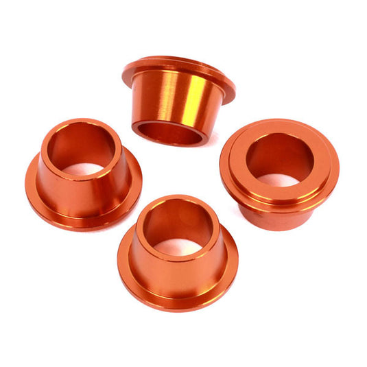 Zeta ZE37-0352 Rubber Killer Handlebar Bushings - Orange