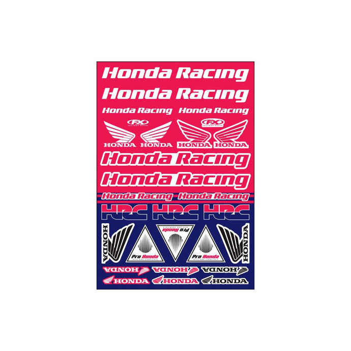 Factory Effex 22-68332 Universal Graphics Kit - Honda Racing
