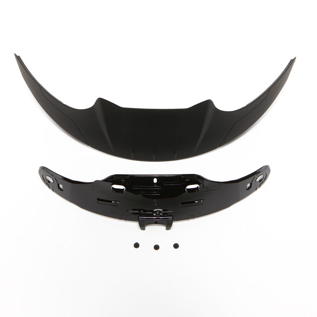Shoei Top Air Outlet Vent for RF-1200 Helmet - Matte Black