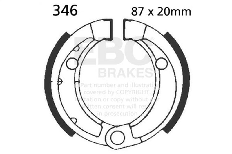 Load image into Gallery viewer, Ebc Powersports 346 EBC FA-SFA-X Brake Pads
