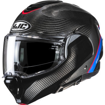 Load image into Gallery viewer, Hjc F100 Carbon Stan Helmet (X-Small, Blue/Red (MC-21))
