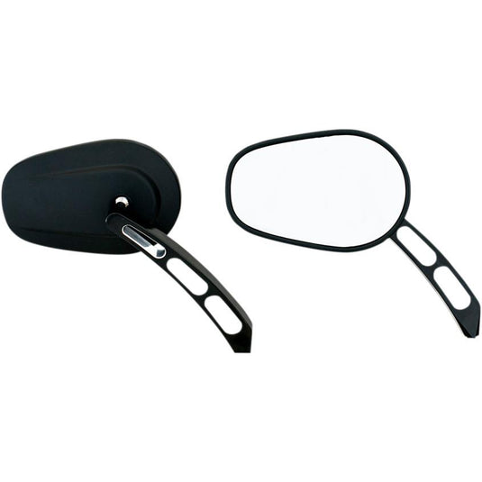 Rivco Products MV305 Billet Mirrors - Black