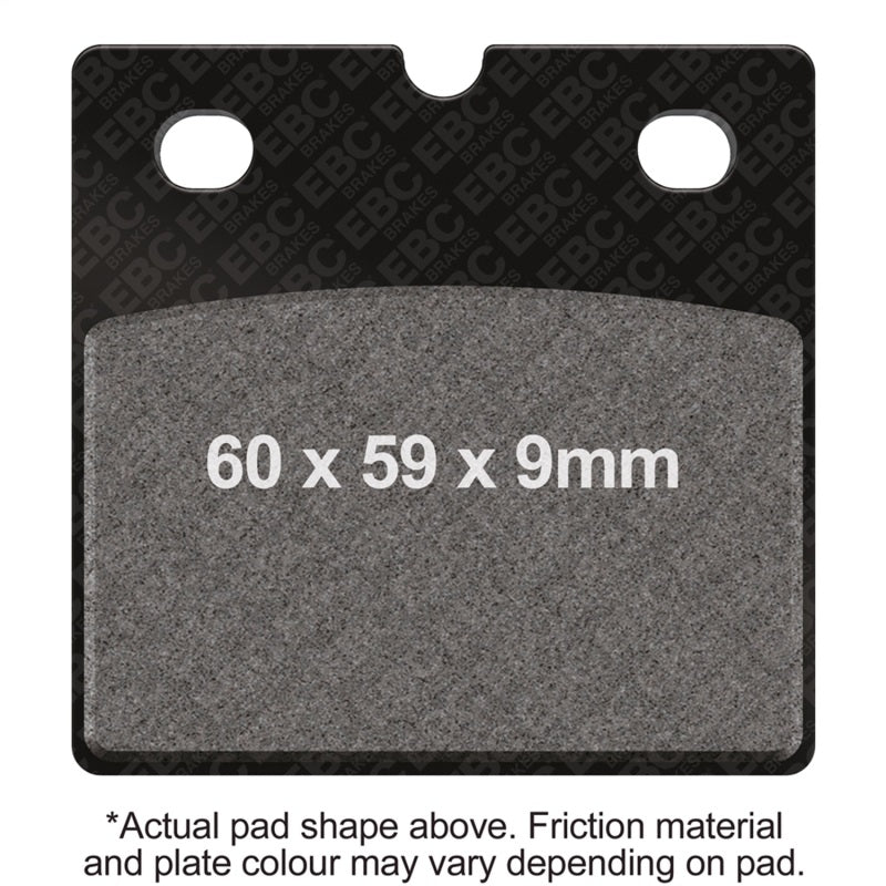 Load image into Gallery viewer, Ebc Powersports FA77V EBC Semi-Sint Vee Brake Pads
