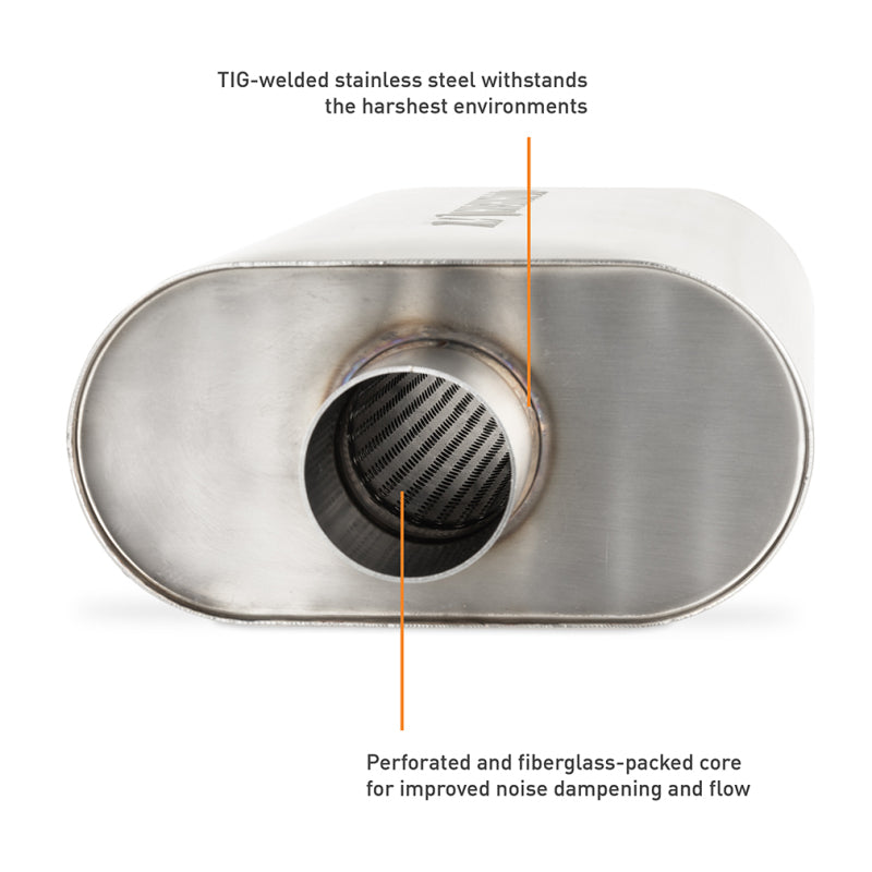 Load image into Gallery viewer, Mishimoto MMEXH-MF-25CCBR MM Universal Muffler
