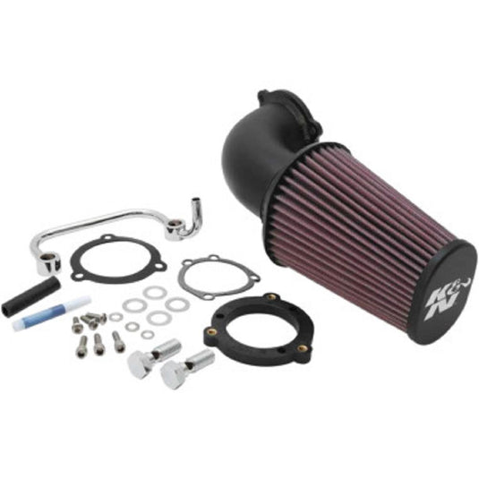 K&N Engineering 57-1126 Aircharger Performance Intake System - Textured Black