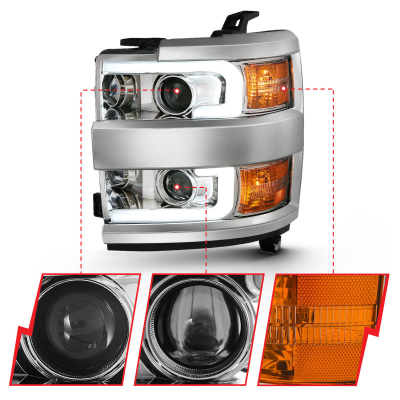Load image into Gallery viewer, Anzo 111360 ANZ LED/Projector Headlights
