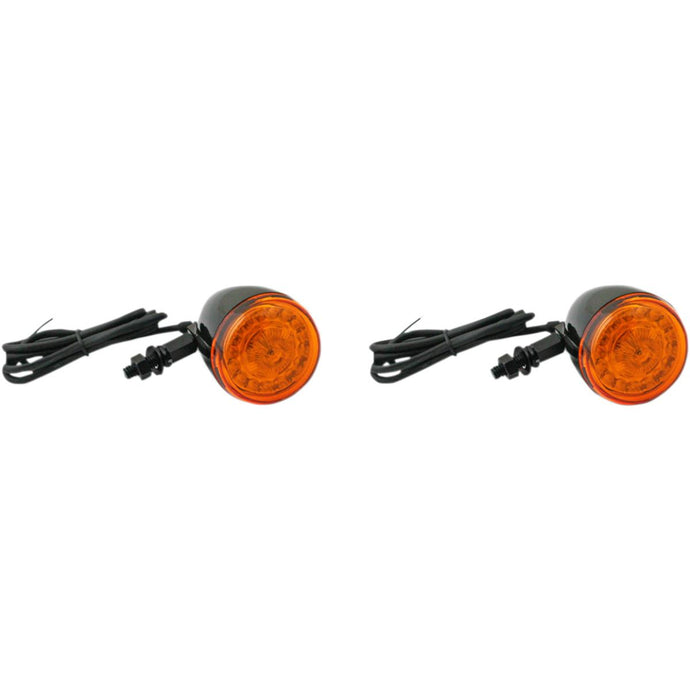 Custom Dynamics PB-UNV-TS-A-B Probeam Universal Front/Rear Led Turn Signal - Gloss Black