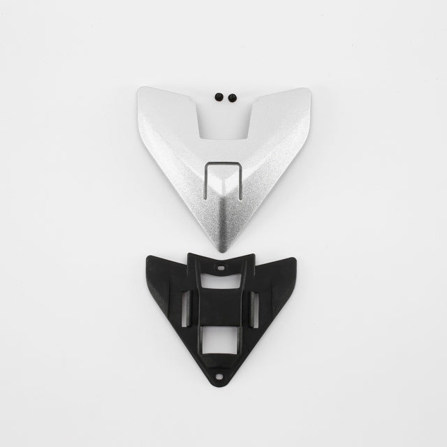 Shoei Visor Top Base for Hornet X2 Helmet - Lt Silver