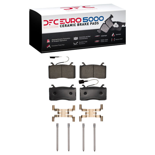 Dfc 1600-2052-01 DFC Euro 5000 Ceramic Brake Pads