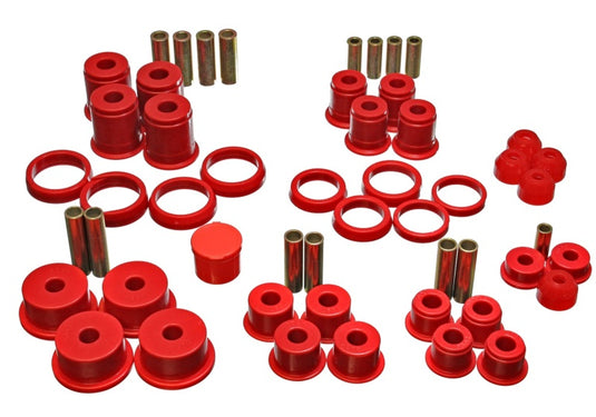 Energy Suspension 2.18105R ES Hyper-Flex Sets - Red