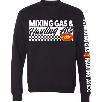 Fmf Racing Mixin Crew Fleece Hoody (X-Large, Black)