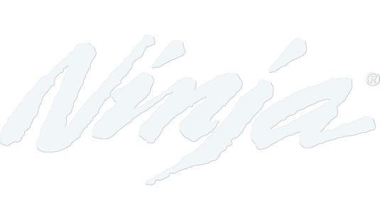 Factory Effex 17-94116 Die Cut Sticker - 1ft. Logo - Ninja - White