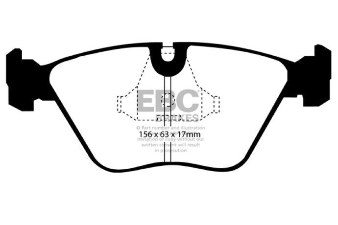 Ebc DP2689/2 EBC Greenstuff Brake Pad Sets