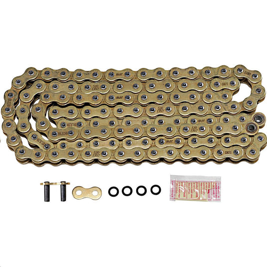 D.I.D M520ERV7120ZB 520 ERV7 Series Exclusive Racing Chain - 120 Links - Gold