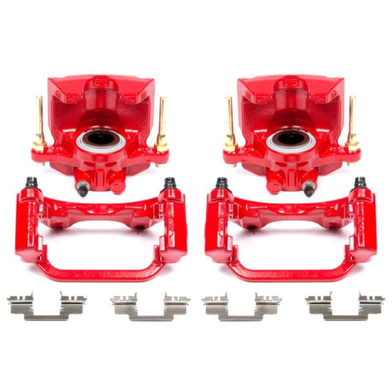 Load image into Gallery viewer, Powerstop S5030 PSB Red Calipers
